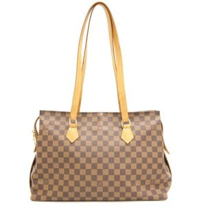 Louis Vuitton Colombine Damier Shoulder Bag Brown